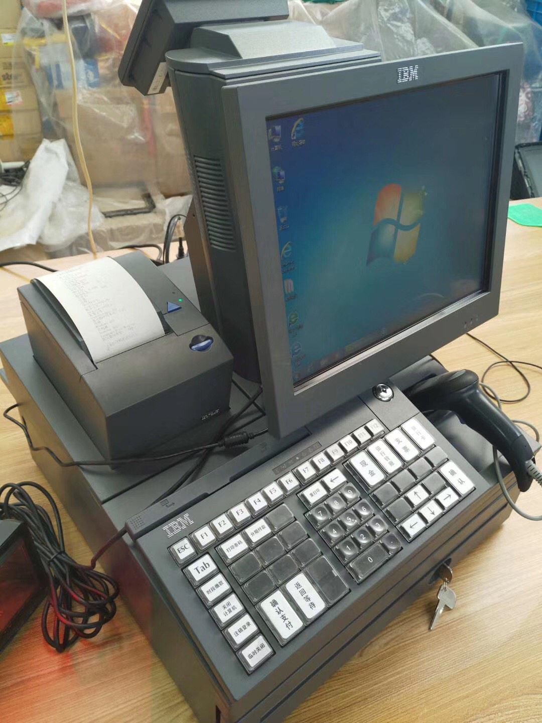 IBM 4852-566 POS Terminal
