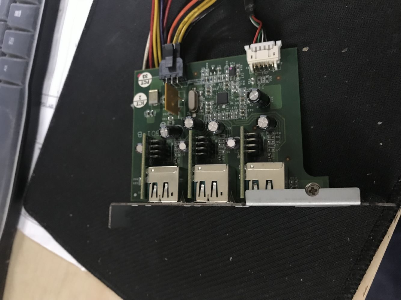 IBM TOSHIBA POS 12V Power Supply USB Interface Card thumbnail 3