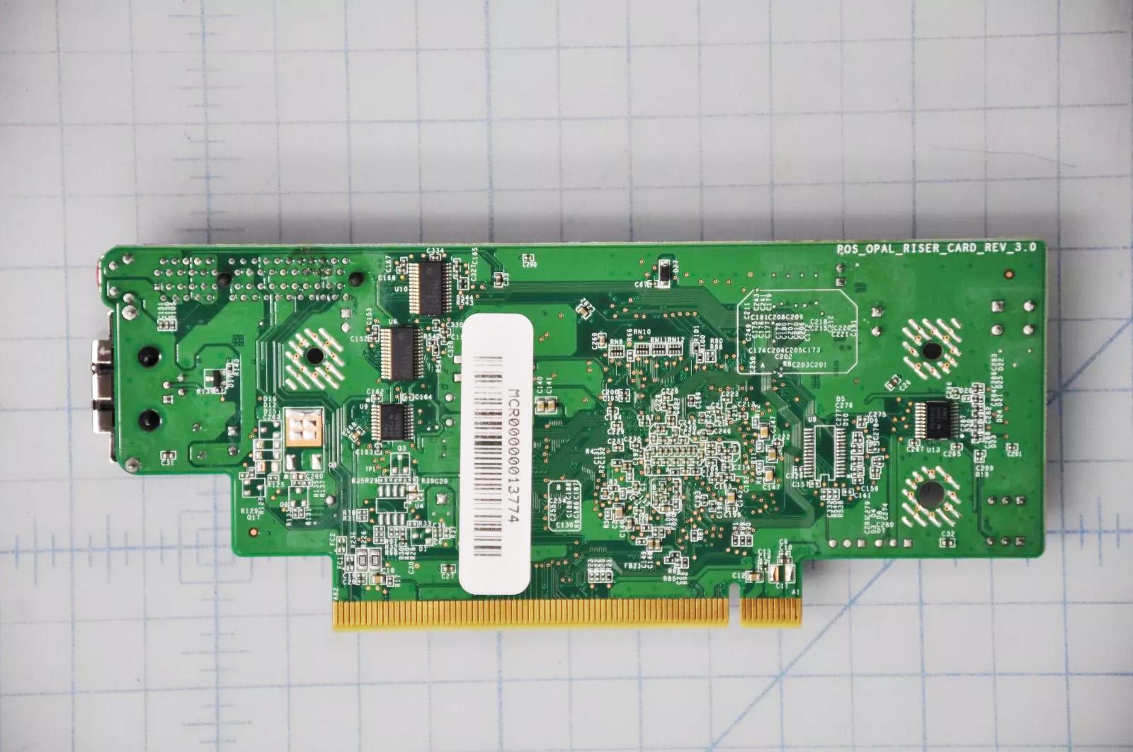 TOSHIBA 4810 Series POS NVRAM Riser Card ASM Grade A 3AC00503700 - features and details