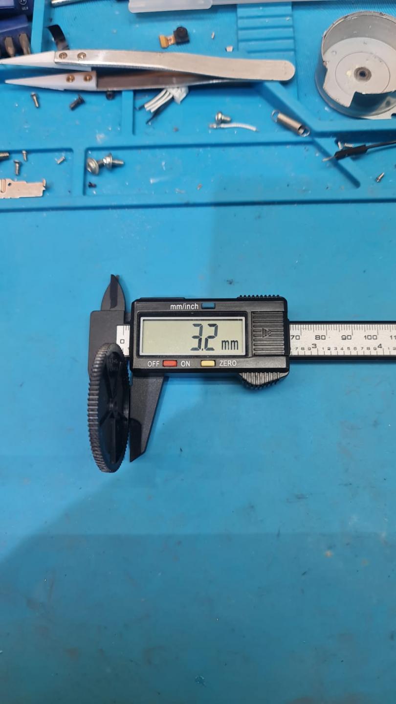 TOSHIBA 6145-2TN 2TC POS Printer Paper Feed Gear thumbnail 2