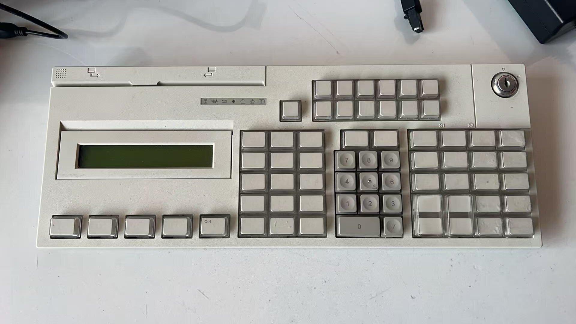 Toshiba IBM 67-Keys POS Keyboard With LCD Display FRU 00DN137 00DN175 00DN174 00DN096 thumbnail 2