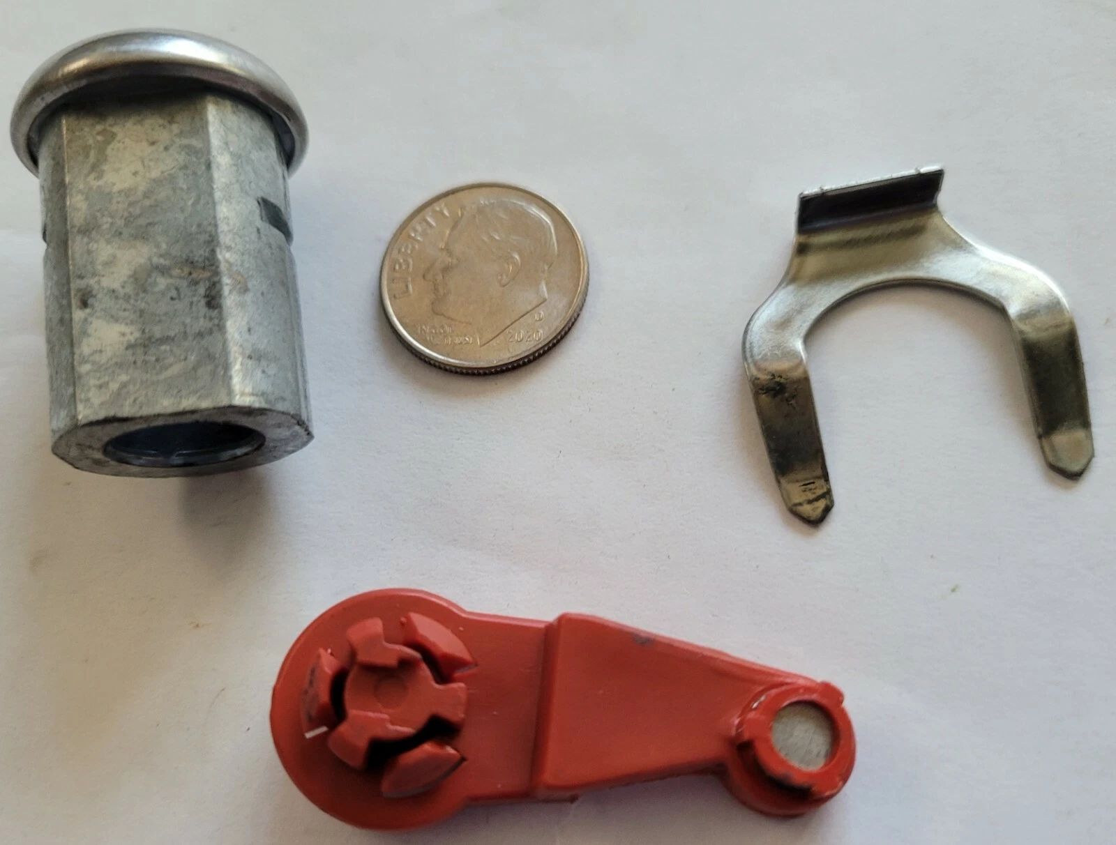 IBM/TOSHIBA POS Keyboard Lock Barrel & Clip 41J9165 thumbnail 2